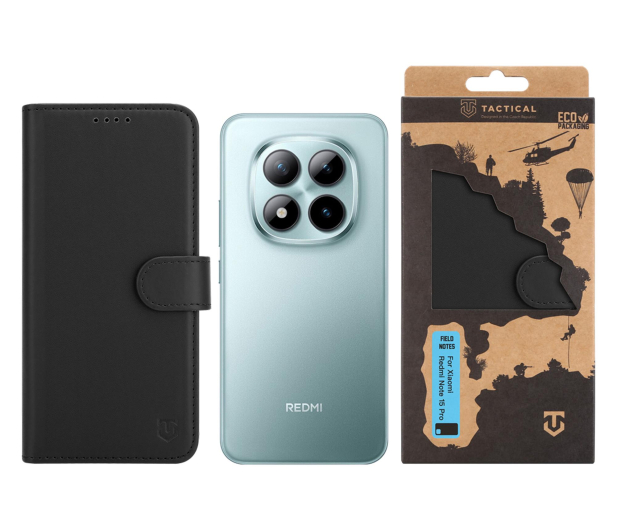 Tactical Field Notes pro Xiaomi Redmi Note 15 Pro 5G Black - 1513981 - zdjęcie 3